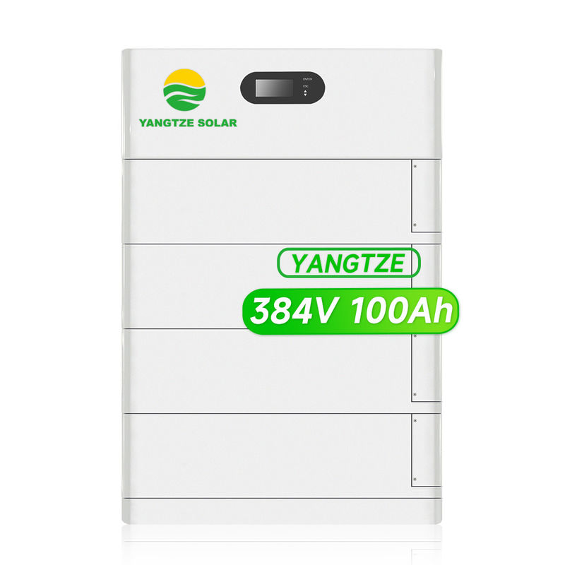 40KWh Stackable Lithium Batteries Energy Storage 384V 100Ah